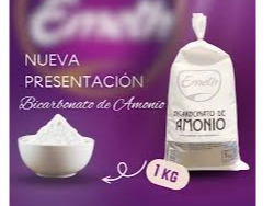 Bicarbonato de Amonio x kg "Emeth"