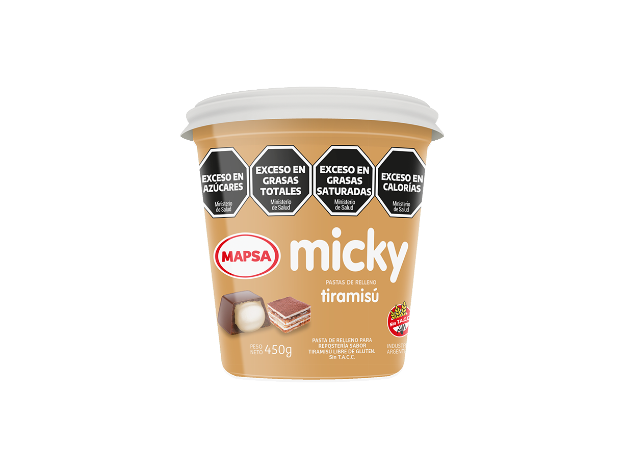 Pastas untable "Micky" Tiramisu