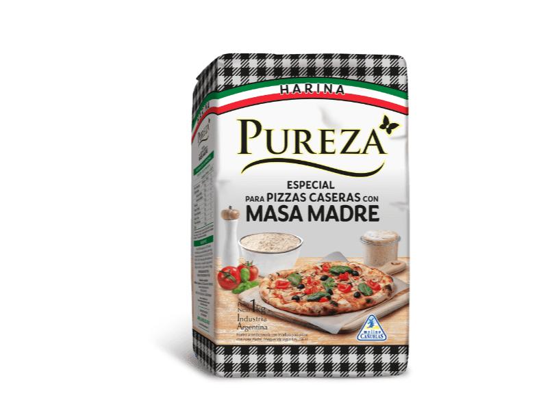 Harina pureza con masa madre