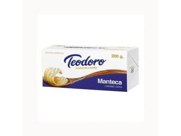 Manteca x200gr Teodoro
