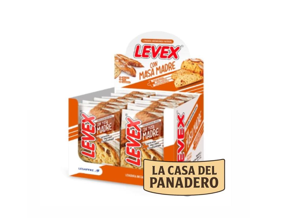 Levadura Levex "Masa madre" Display x 25 Paquetes de 50gr.