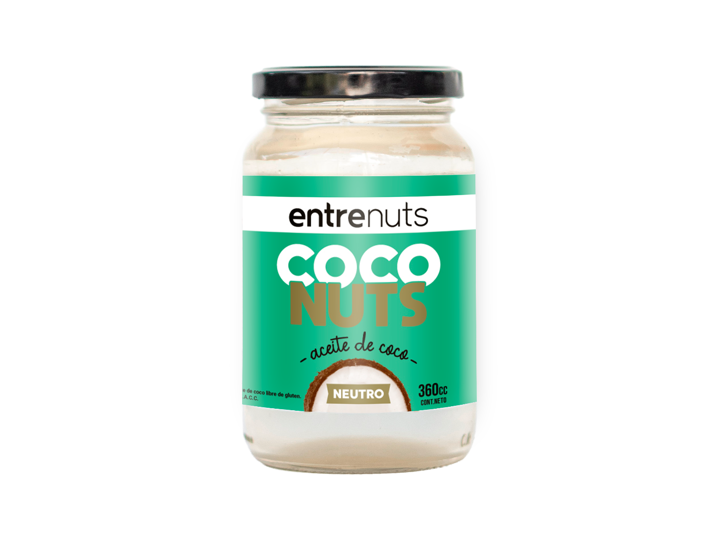 Aceite de coco neutro x360ml