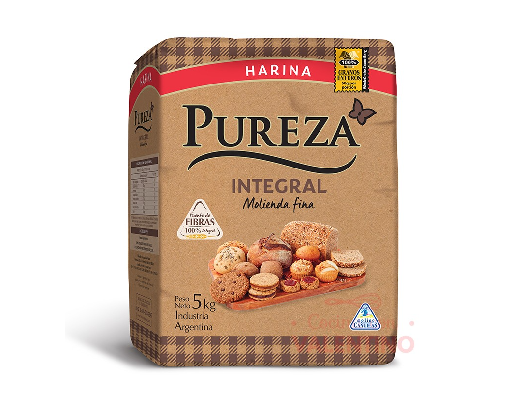 Harina integral x5kg