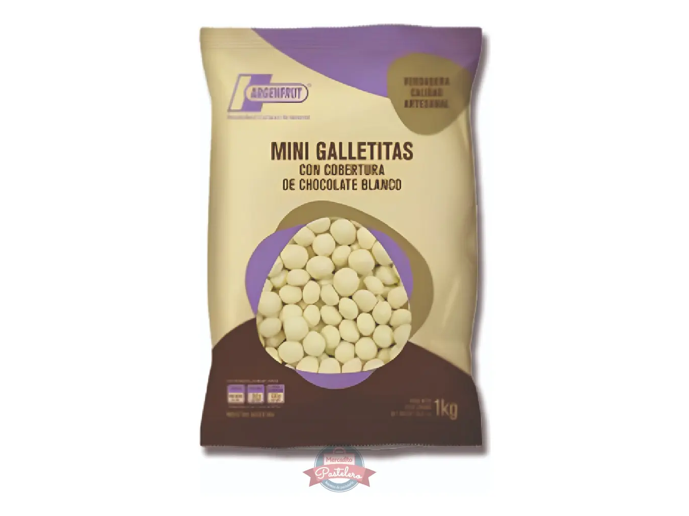 Micro galletitas grandes chocolate blanco