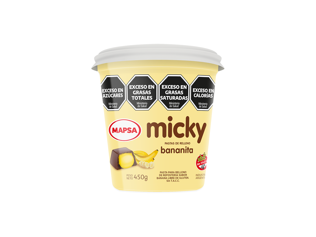 Pasta untable "Micky" bananita