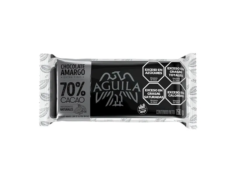 Chocolate Aguila 70% Cacao x100gr