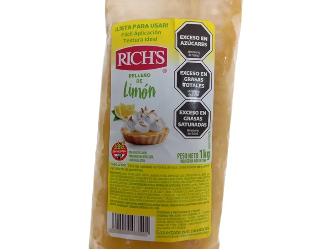 Pulpa de Limon xkg Richs (Mermelada)