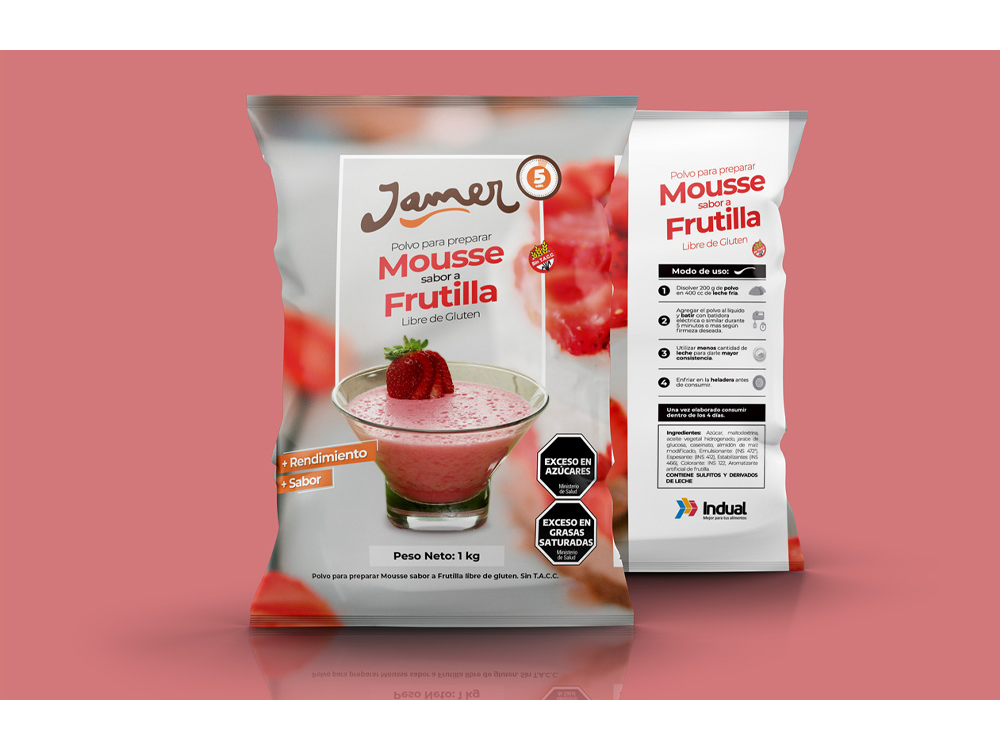 Mousse de Frutilla Jamer x kg