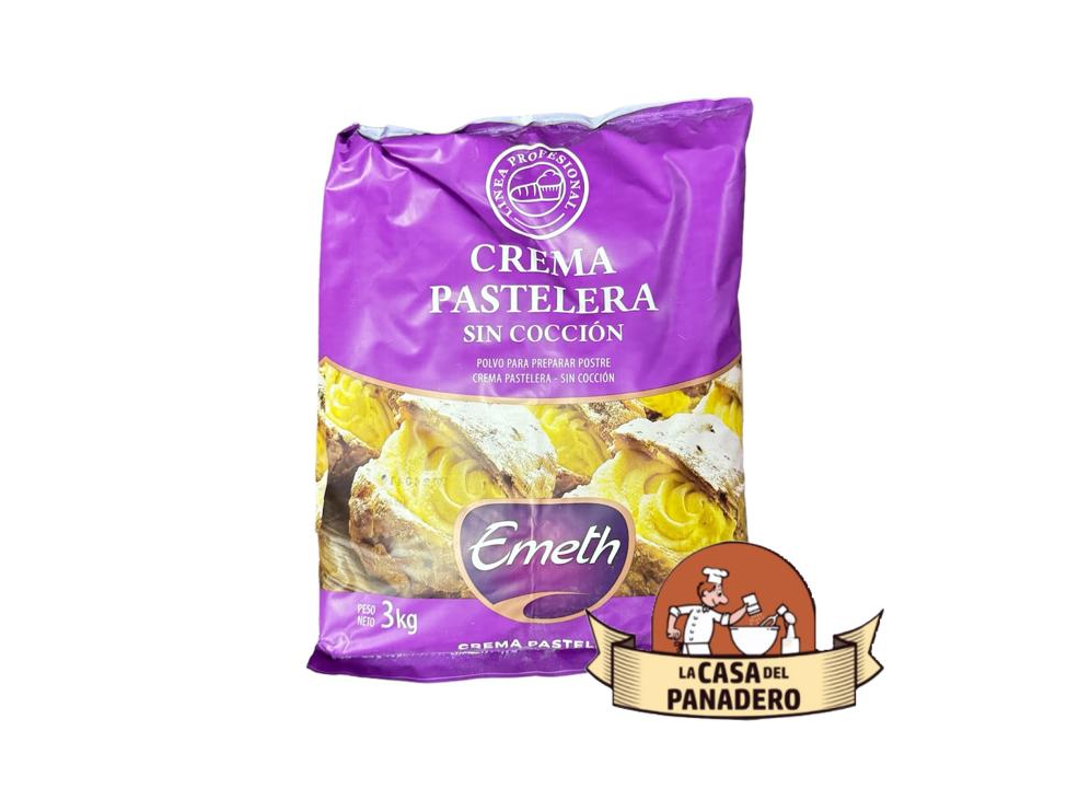Crema pastelera en frio
