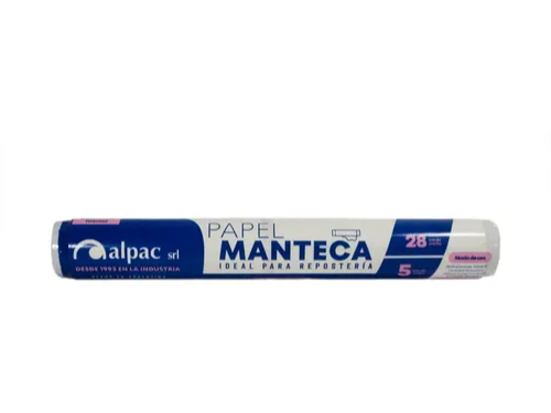 Rollo papel manteca x5mts