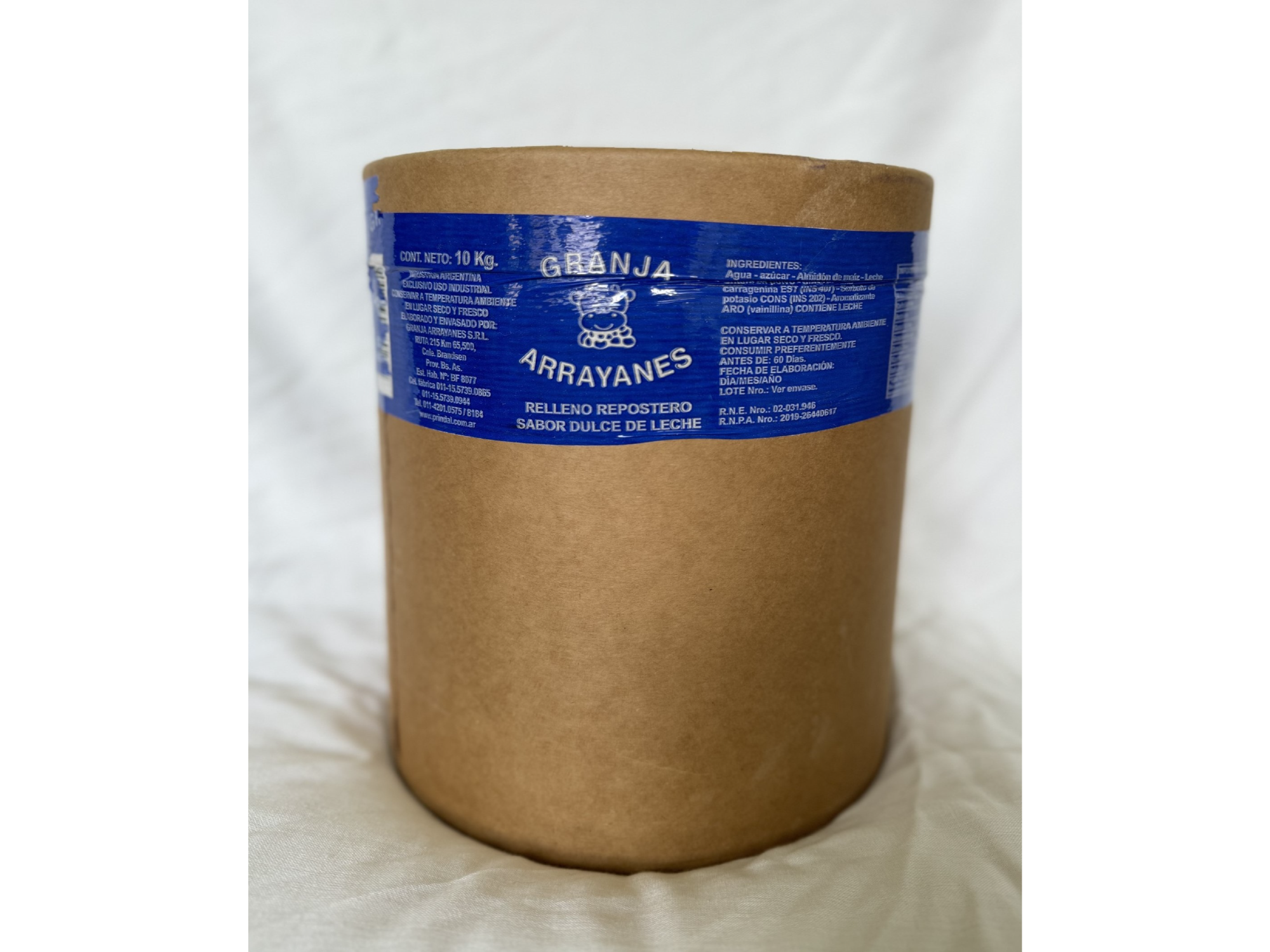 Dulce de Leche Arrayanes x 10kg.