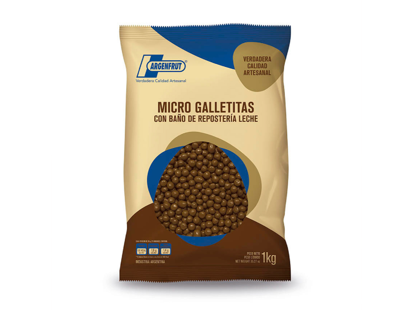 Micro galletitas grandes chocolate negro