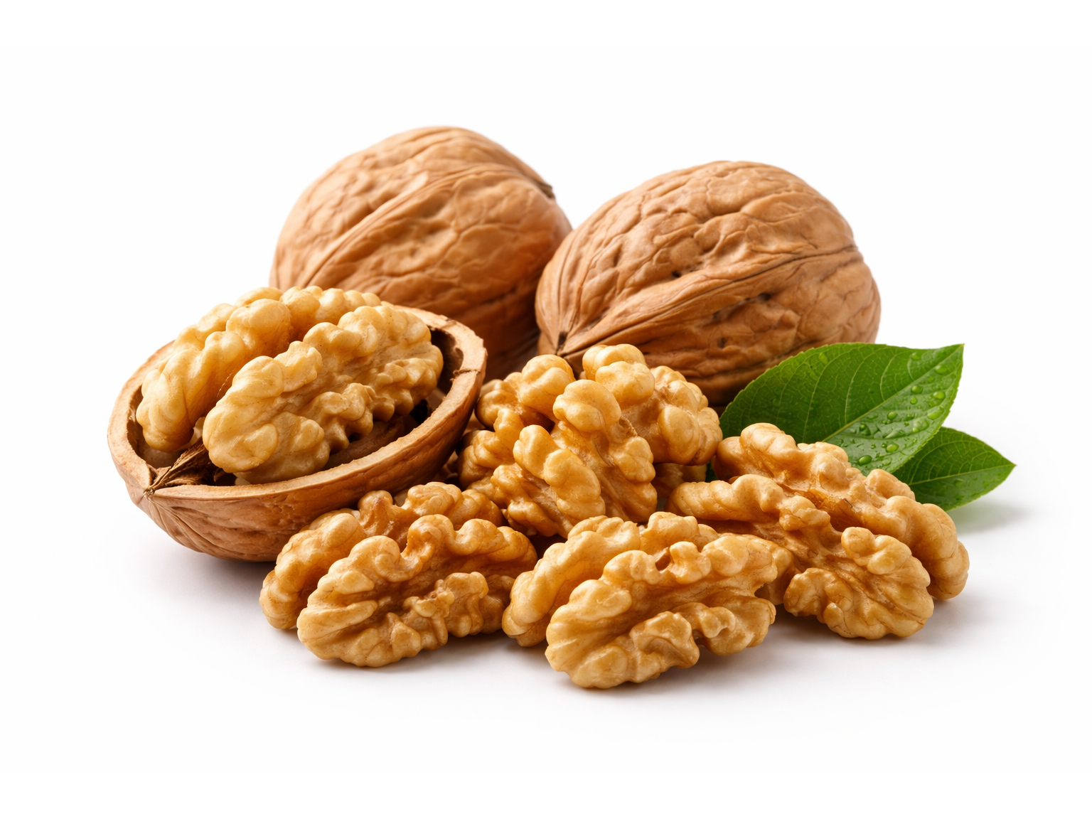 Nuez chandler con cascara