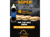PROMO X4 SANDWICH COMUN MOL. + GASEOSA 2LT