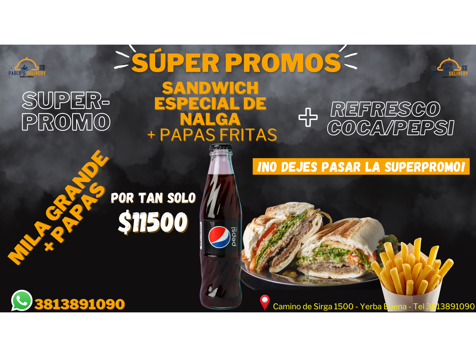 PX1 ESPECIAL CARNE + REFRESCO