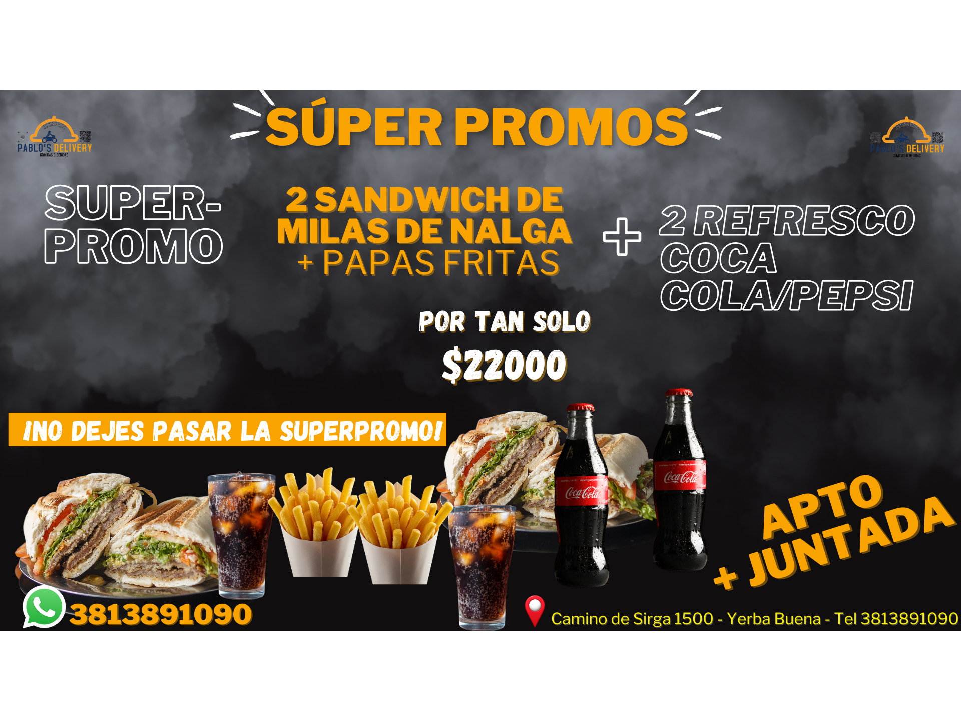 PX2 MILA  ESPECIAL CARNE + 2 REFRESCO