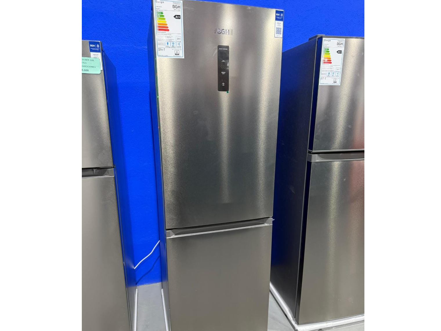 HELADERA BGH INOX 312