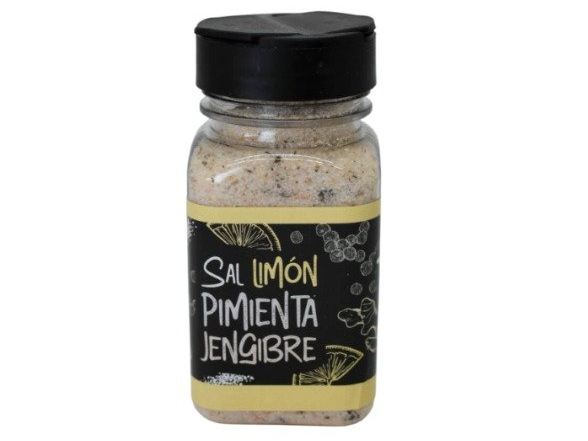 Sal, limón, pimienta y jengibre