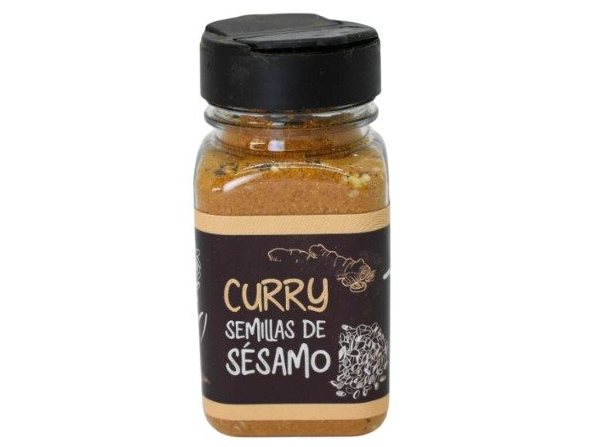 Curry y semilla de sesamo