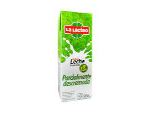 LECHE LA LACTEO DESCREMADA LV 1L