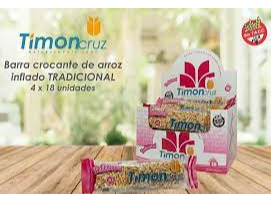 BARRA DE ARROZ TIMON CRUZ TRADICIONAL CAJA 18 U