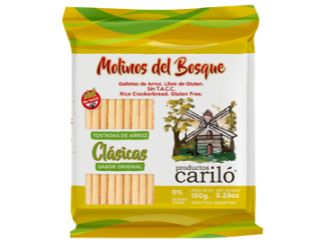 CARILO GALLETA DE ARROZ CON SAL 150G