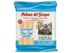 CARILO GALLETA DE ARROZ SIN SAL 150G