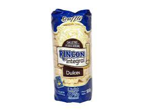 GALLETA DE ARROZ INTEGRAL DULCE RINCON 100 G