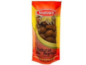 ACEITUNAS DOY PACK NEGRAS MARVAVIC 300CC