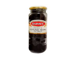 ACEITUNAS FRASCO NEGRAS MARVAVIC 330G