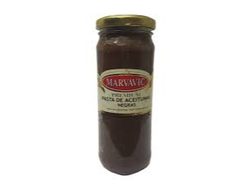 PASTA DE ACEITUNAS NEGRAS MARVAVIC FRASCO 330CC