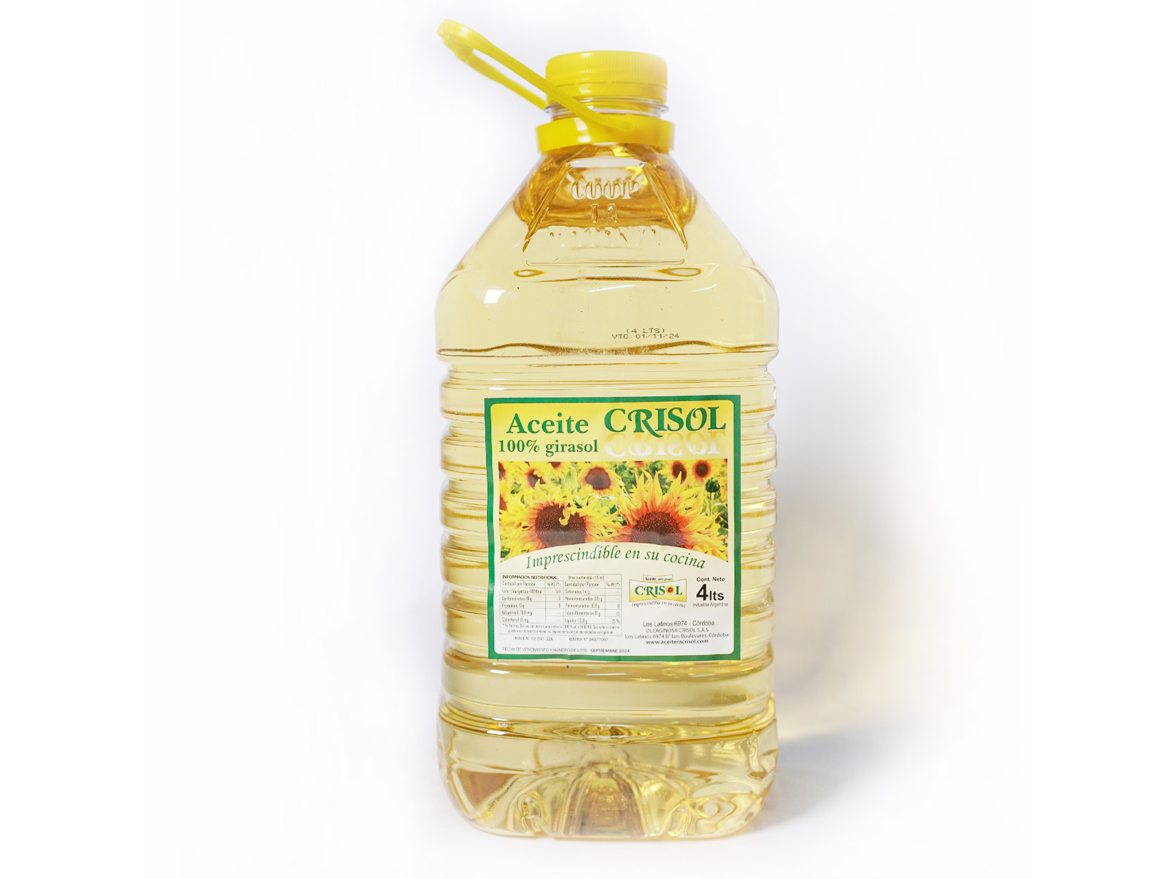 ACEITE 4L CRISOL GIRASOL