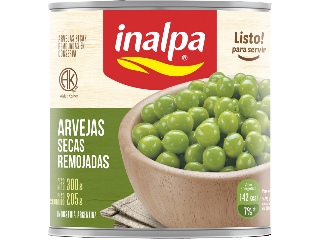 ARVEJA LATA INALPA 300G