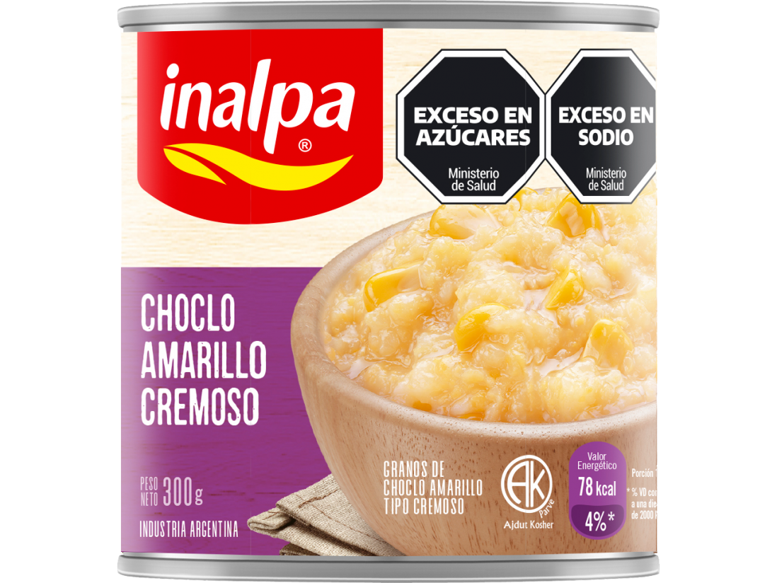 CHOCLO CREMOSO AMARILLO INALPA 350G RD
