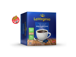 CAFE EN SAQUITOS TOR EQUI. LA VIRGINIA CLASICO 20U 5G