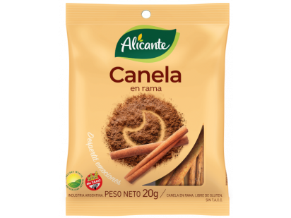 CANELA EN RAMA ALICANTE 20G