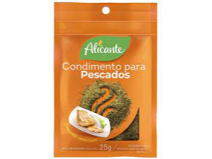 CONDIMENTO P/PESCADO ALICANTE 12U 25G
