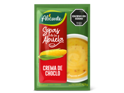 SOPA CREMA CHOCLO ALICANTE 10U