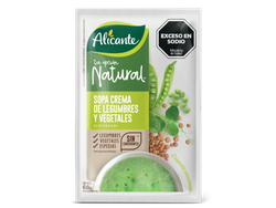 SOPA CREMA NATURAL LEGUMBRE Y VEGETALES ALICANTE 10U