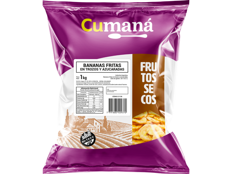 BANANA CHIP CUMANÁ 1K