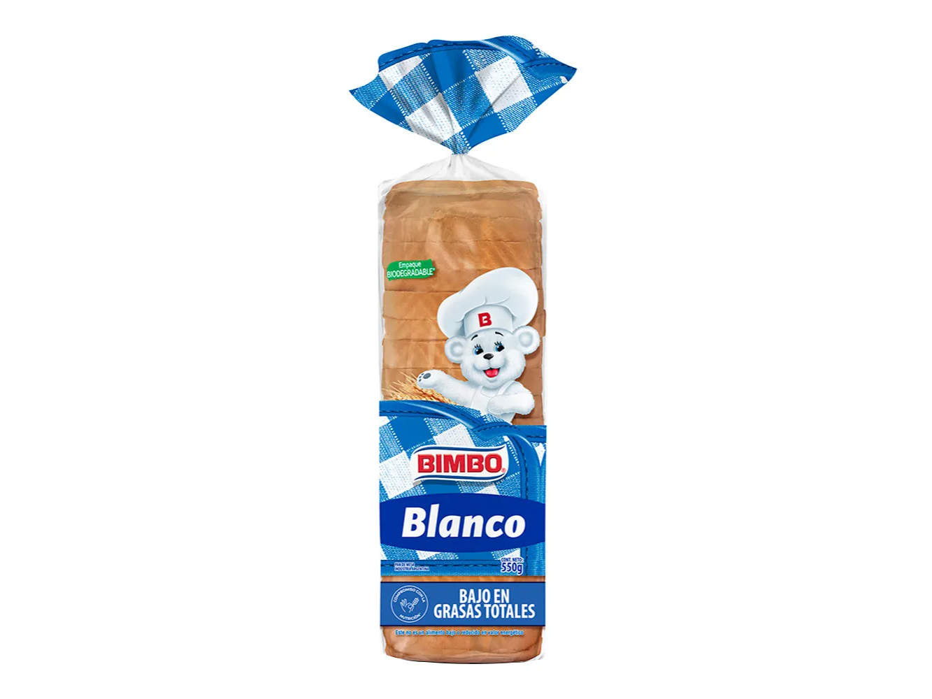 PAN LIVIANO BIMBO 550G