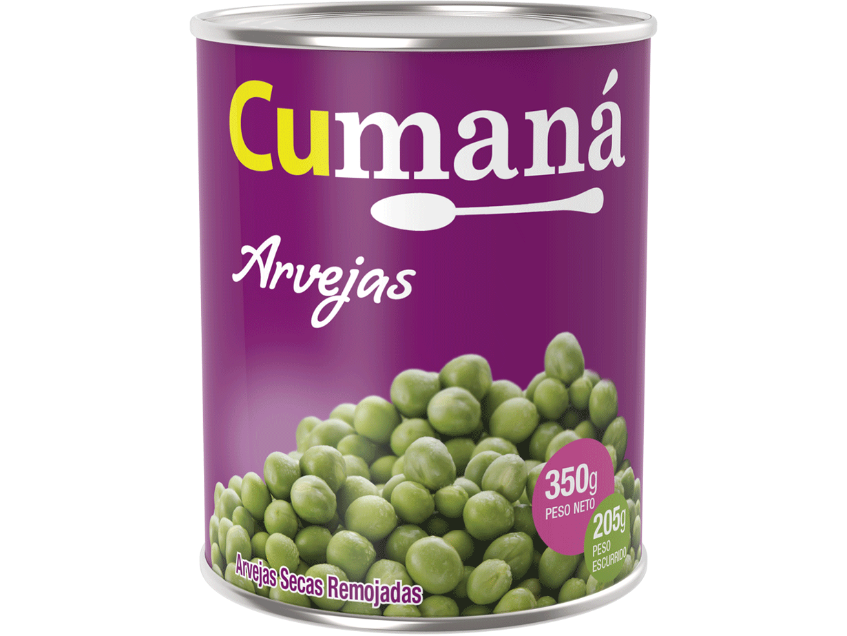 ARVEJA LATA CUMANÁ 350G