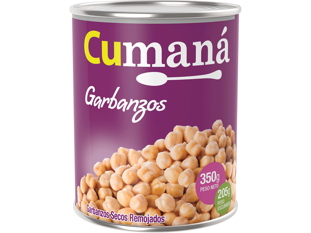 GARBANZO LATA CUMANÁ 350G