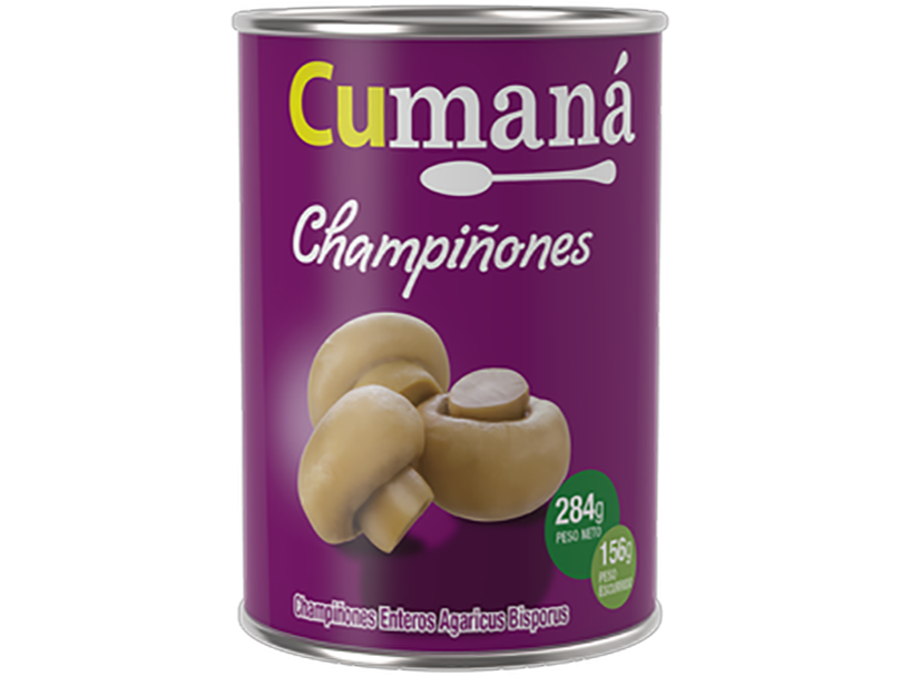 CHAMPIGNONES 284G ENTEROS CUMANÁ (Copia)