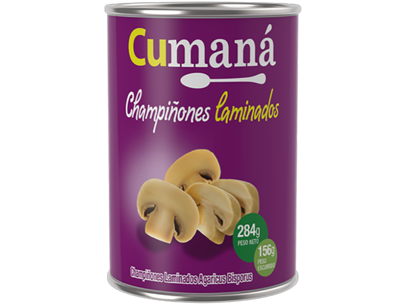 CHAMPIGNONES 284G LAMINADO CUMANÁ (Copia)