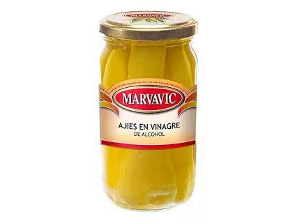 AJIES EN VINAGRE FRASCO MARVAVIC 330CC