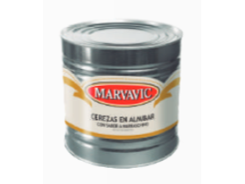 CEREZAS EN ALMIBAR LATA MARVAVIC 3.1K