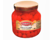 CEREZAS EN ALMIBAR FRASCO MARVAVIC 1.8K