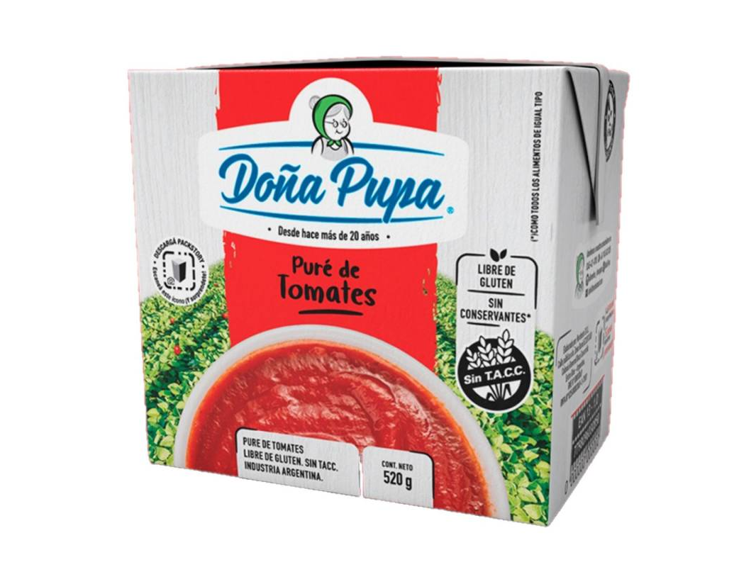 PURE DE TOMATE 500G DOÑA PUPA