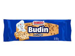 BUDIN BIMBO C/CHIPS 170G